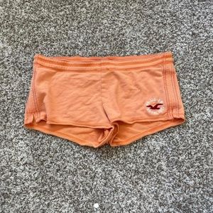 Hollister orange shorts